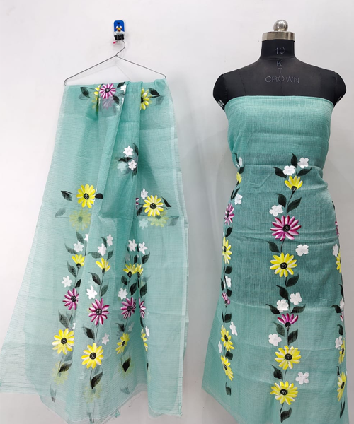 Dress Material Painting